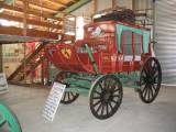 Typical Cobb and Co Stage Coach in Museum at Fairlie © P Curtis 2004  (121_2113)